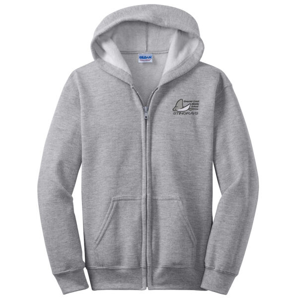 YOUTH  Full Zip Hooded Sweatshirt Thumbnail