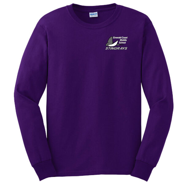 ADULT Cotton Long Sleeve T-Shirt Thumbnail