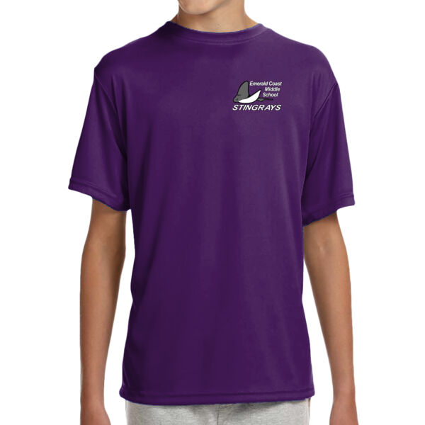 [Printed] ECMS Youth Performance Short Sleeve T-Shirt Thumbnail