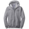 [Embroidered] ECMS Youth Full-Zip Hooded Sweatshirt Thumbnail