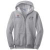 [Embroidered] ECMS Youth Full-Zip Hooded Sweatshirt Thumbnail