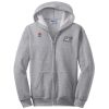 [Embroidered] ECMS Youth Full-Zip Hooded Sweatshirt Thumbnail